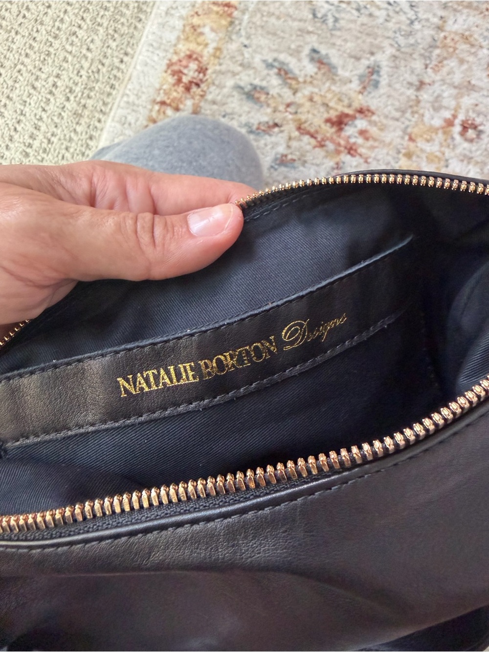 Natalie Borton Sera Crescent Bag - Picture 5 of 8